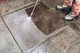 pressure washing